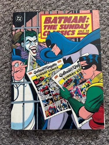 DC Comics Batman The Sunday Classics 1943-46 Hardcover Book Collectible Vintage