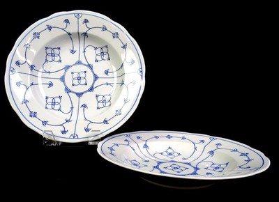 Winterling Porcelain Bavaria Germany Strawflower 2pc 9 3/8'' Soup Bowls 1950-1990