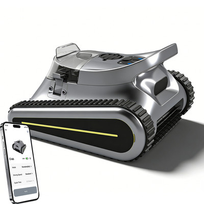 Neues Modell Poolroboter mit starker Saugkraft,Doppelmotor,Wandkletterfähigkeit