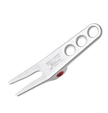 Scotty Cameron Pivot Tool Aluminum Divot Repair Tool-Distinctive Red Dot Silver