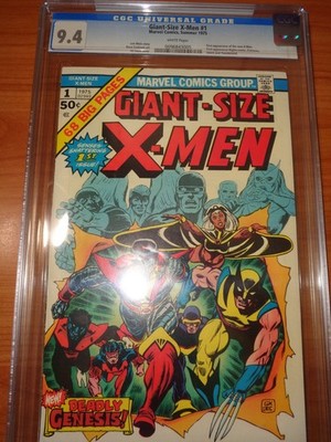 GIANT SIZE X-MEN #1 - CGC 9.4 NM (1975 ; 1st App of the New X-Men ; White Pages)