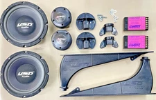 Old School USD Audio WaveGuide D-82 Component System—BC-300, USD-821, PX-D2, NOS