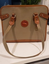 Dooney  Bourke Zip Double Handle Pebble Grain Leather Satchel - 13"x10"x5"