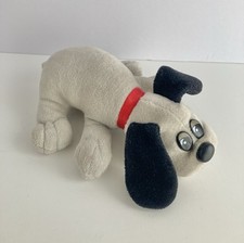 Vintage 1986 Small 7  Pound Puppy Plush Gray  Black