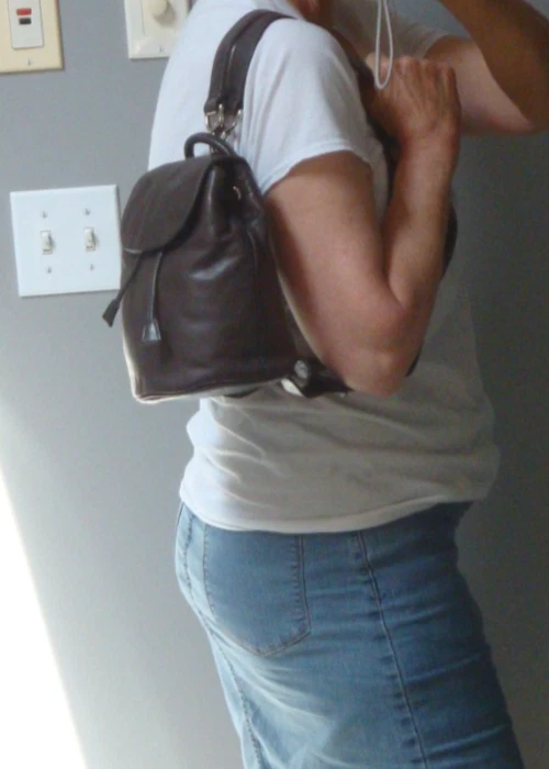 DKNY Leather Exterior Backpack Bags & Handbags for Women for  display picture 3