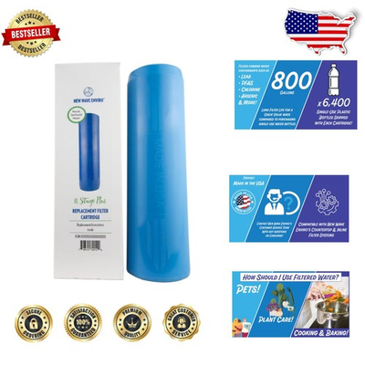 #ad 10 Stage Water Filter Cartridge Safe Clean Water 1500 Gal Capacity $141.29