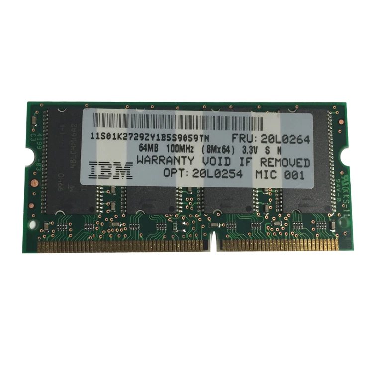 IBM 64MB SD-RAM PC100 FRU: 20L0264 Speicher - Bild 1 von 1
