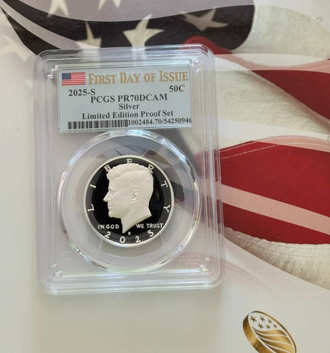 2025-S Kennedy Silver Half Dollar Limited Edition Proof Set PR70DCAM FDOI PCGS