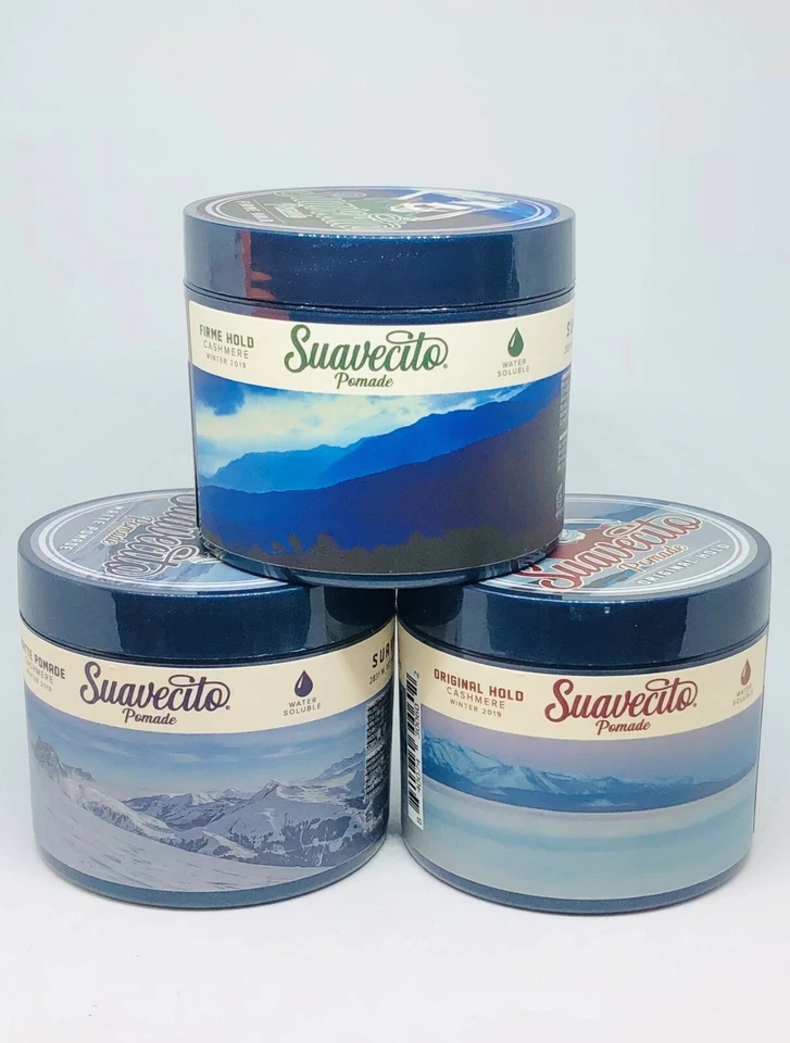 ABSOLUTAMENTE ÚLTIMO Suavecito Invierno '19 POMADA DE CACHEMIR 4oz *FUERA de PRODUCCIÓN* Foto 2 de 2