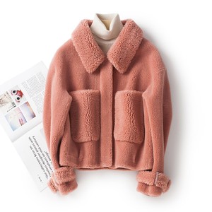 sheepskin cardigan