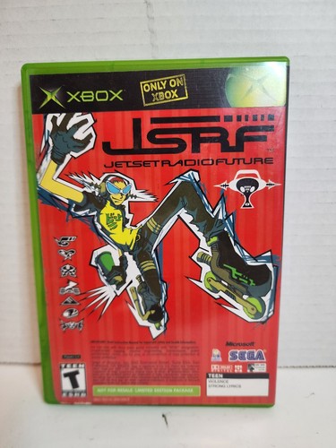 JET SET RADIO Future & Sega GT 2002 Microsoft Xbox complet testé JSRF