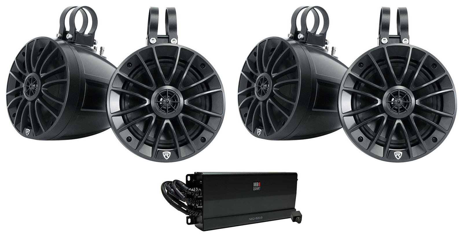 4 Колонки Rockville UT65B UTVATV 65 на колесиках 5-канальный усилитель емкостью 1 Кварт 65690₽