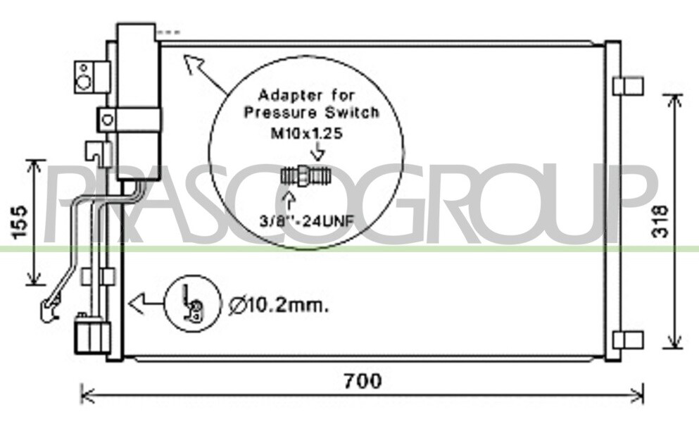 Fits Nissan Qashqai Condenser (1.5 Diesel Models) 2007 2008 2009 2010 eBay