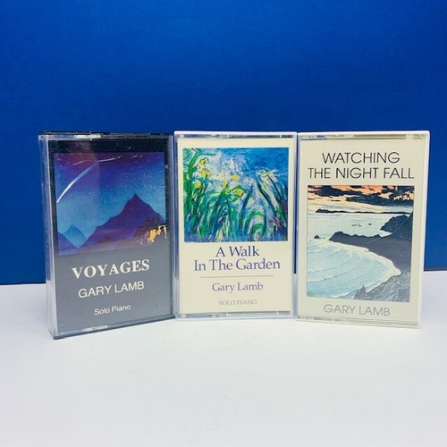 Cassette tape music hit song vtg mix lot 2 Voyages piano Gary Lamb walk garden - Picture 2 of 3
