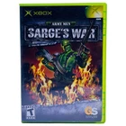 Army Men: Sarge's War (Microsoft Xbox, 2004) CIB Complete Tested Game w/ Manual