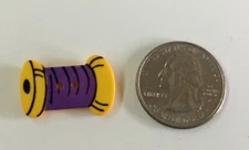 DILL BUTTONS #280792 -SPOOL OF THREAD -2 HOLE-25MM -7 IN A SET