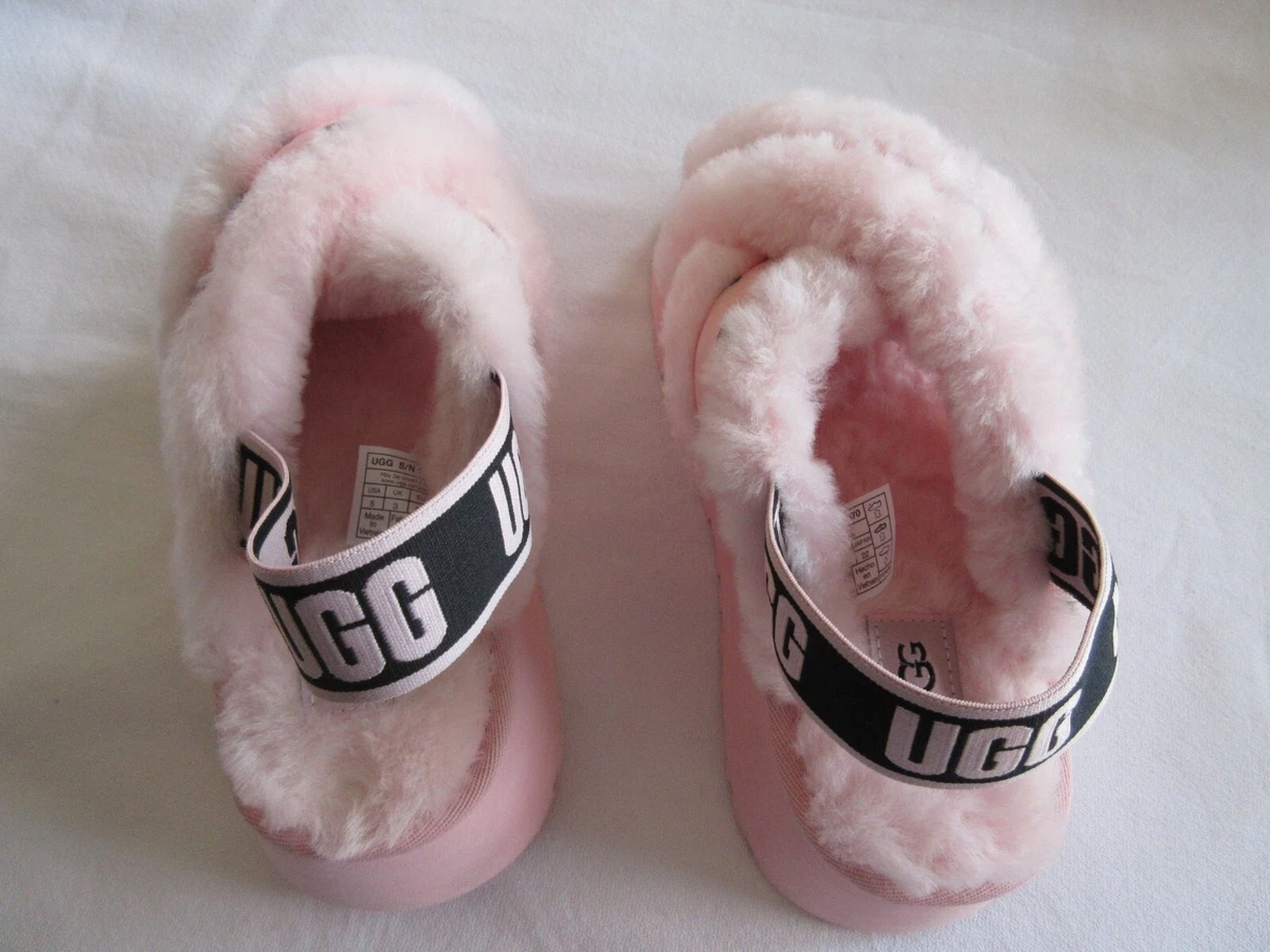Ugg fluffy outlet slides size 5