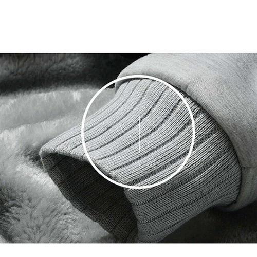 Supernatural Casual Hoodie Winter Fleece Coat Warm Jacket Full-Zip Sweatshirt - Bild 9 von 24