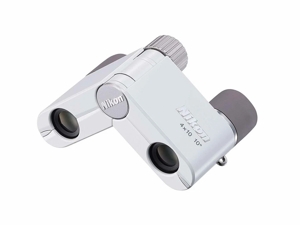 Nikon Binoculars Yu 4X10D CF Dahaprism Type 4x 10 Caliber White 4X10DCF 4X10DWH - Image 4 of 4