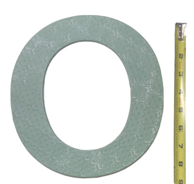 Ashland Wall Decor Letter N Metal Terra Cotta Decor