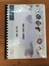 3906189M6 Massey Ferguson/Hesston balers 2170 & 2170XD PARTS BOOK CATALOGUE
