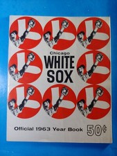 1963 CHICAGO WHITE SOX Yearbook DENNY McLAIN Dave DeBusschere HOYT WILHELM NICE