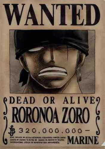 ONE PIECE Rare Roronoa Zoro Dossier Manga Jouet Collection Limitée G - 第 1/1 張圖片