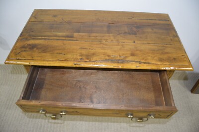 Ethan Allen Old World Treasures Console Table/Desk Mirror Maple