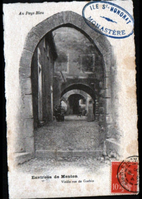 GORBIO (06) Belebte Villen & Veranden 1908 / Reiseziel Tunesien