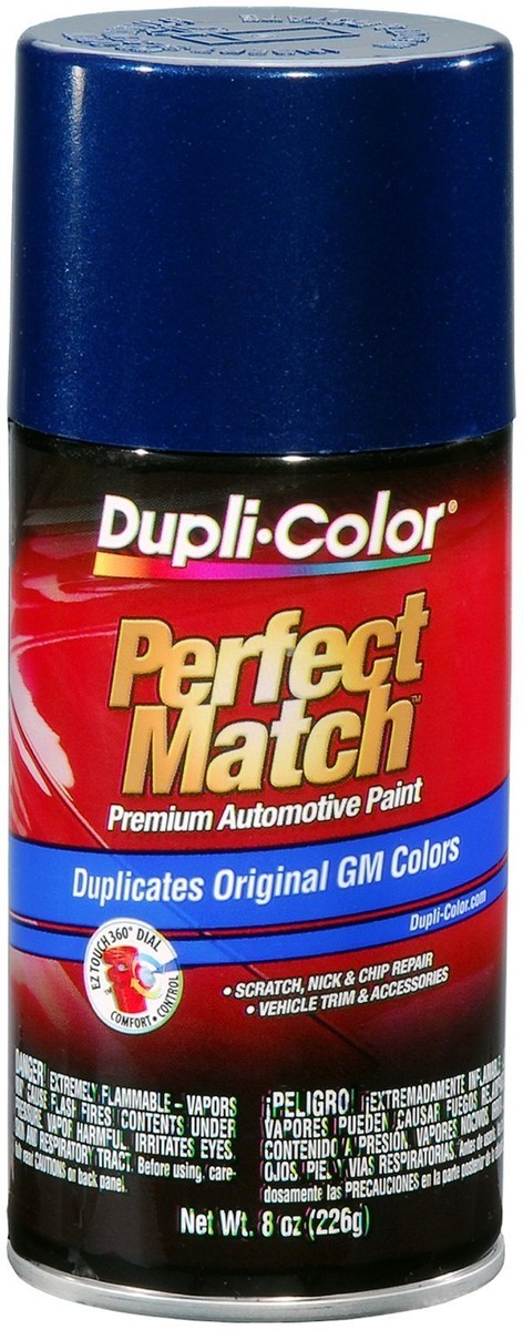 Duplicolor BGM0393 WA8264For GM Code 28 Blue Metallic 8oz Aerosol
