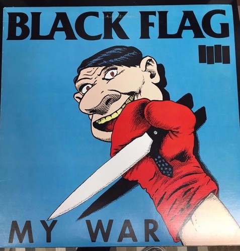 black flag my war 1984 vinyl lp original misprint pressing sst