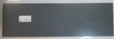 PVC-U CAW Platte 40mm Dunkelgrau Zuschnitt 1005 x 300mm Technischer Kunststoff