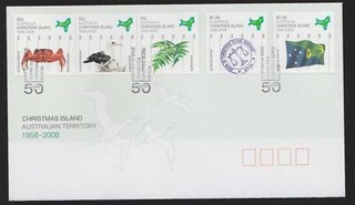 Australia Christmas Island First Day Cover FDC 2008 Australian Territory