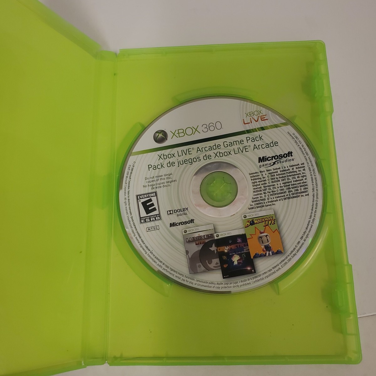 Xbox 360 Live Arcade Game No Manual FAST SHIPPING | eBay