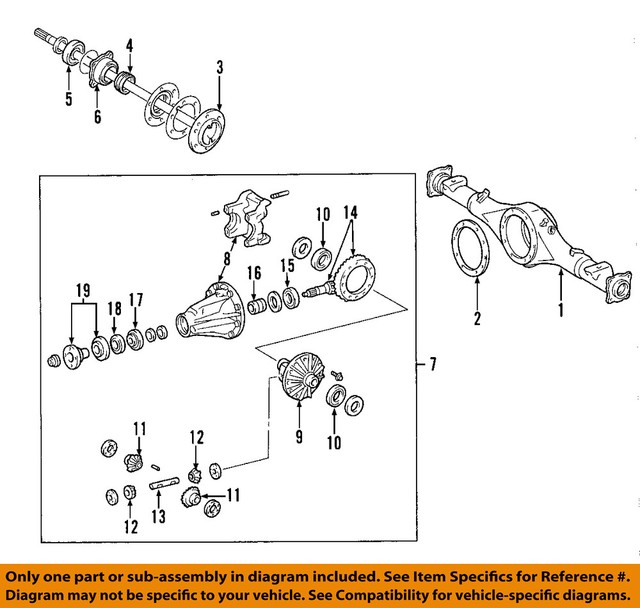 TOYOTA OEM RearAxle Seals 9031058003 eBay