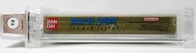 Dragon Spirit The New Legend WATA Carolina  Graded Sealed Nintendo NES Like VGA 