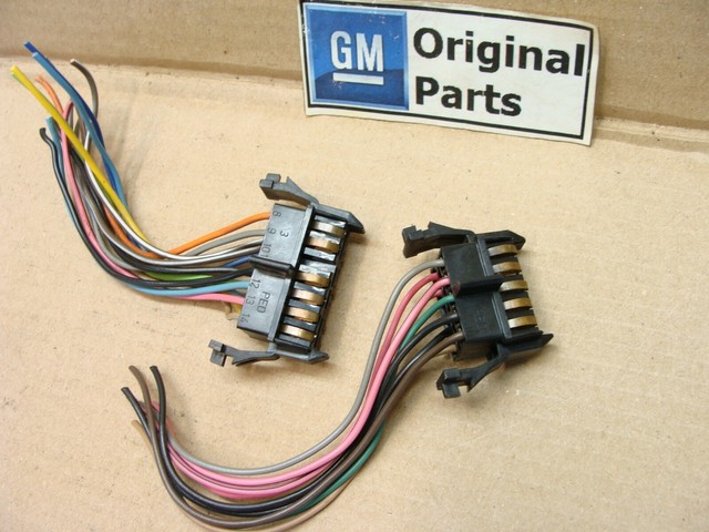 81 87 Pontiac Grand Prix GM dash instrument cluster wiring harness