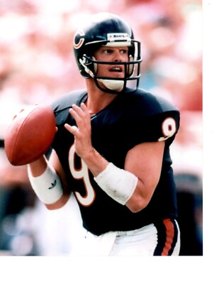 JIM MCMAHON CHICAGO BEARS 8X10 PHOTO FOOTBALL HOF