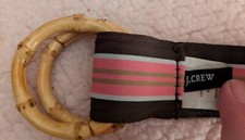 J.Crew & Vintage Belt Bundle | 3 Belts Lot | Pink, Striped & Neutral J.CREW Pink Striped Belts for Women for sale | eBay main image 4