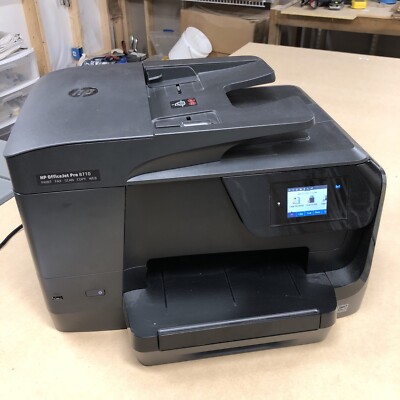 HP OfficeJet Pro 8710 All-In-One Wireless Printer Tested And Working Well