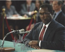WENDELL PIERCE SIGNED AUTHENTIC 'THE WIRE' BUNK 8X10 PHOTO B w/COA ACTOR TREME