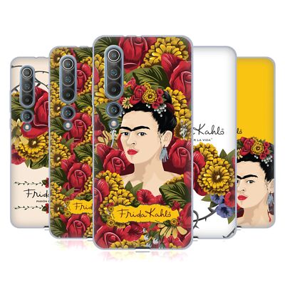 OFFICIAL FRIDA KAHLO RED FLORALS SOFT GEL CASE FOR XIAOMI PHONES