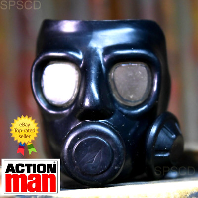 Action Man Vintage Palitoy neuwertig Original SAS Gasmaske um 1982-84 KOSTENLOSER VERSAND