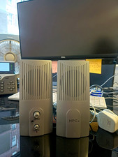 HPC Wired 2.0 Computer Speakers 3.5mm Jack, Volume Control, Headphone Jack