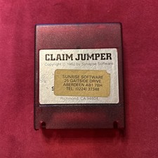 Claim Jumper Cartridge Atari 400 800
