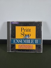 The Print Shop Deluxe Ensemble II CD-ROM Software for Windows 3.1/95