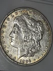 1896 O $1 Morgan Dollar ANACS AU50 "Soapbox" Toned #2518621