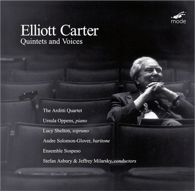 Elliott Carter Quintets and Voices - CD - OVP - neu