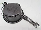 Tall Base Griswold American No. 7 Slant Logo Pat'd Dec. 1, 1908 Waffle Iron