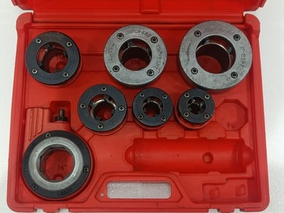 SUPER EGO DIE HEAD SET BSPT/BSP PIPE THREADING DIES 1/4'' TO 2'',MADE IN SPAIN